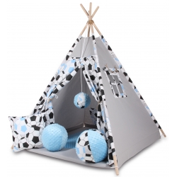 Namiot Teepee Wigwam kolekcja piłki + mata